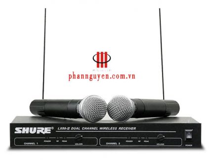 Micro kh ng d y Shure LX88 II Phan Nguy n Audio