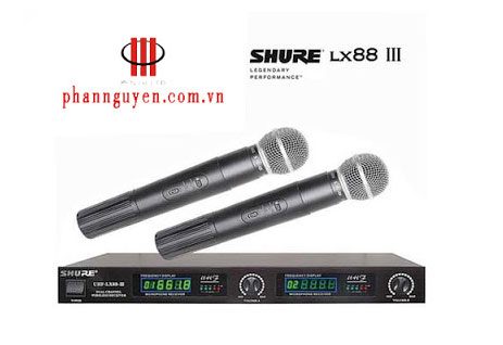 Micro karaoke Shure LX88 III