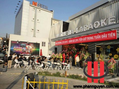 Công trình thi công phòng karaoke Athena