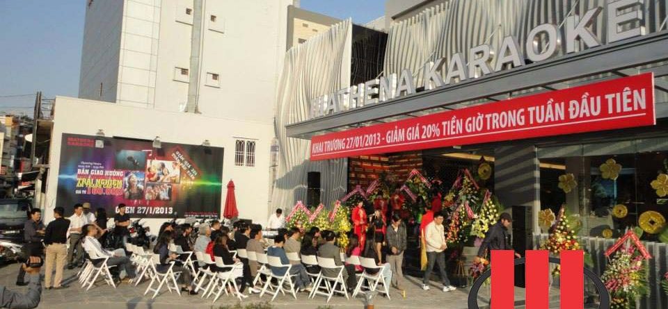 Công trình thi công phòng karaoke Athena