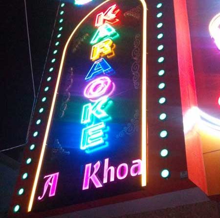 Công trình thi công phòng karaoke Anh Khoa Biên Hòa