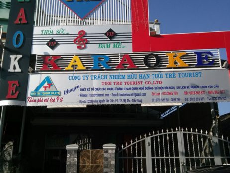 Công trình thi công phòng karaoke Trẻ Mỹ Tho Tiền Giang