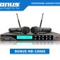 Micro karaoke không dây Bonus MB-1000S chuyên nghiệp.