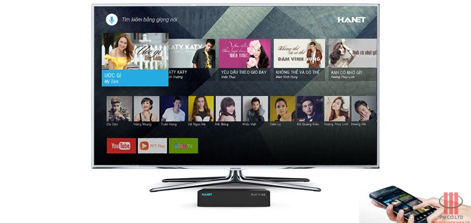 Cách kết nối điện thoại, máy tính bảng với đầu karaoke Hanet PlayX One