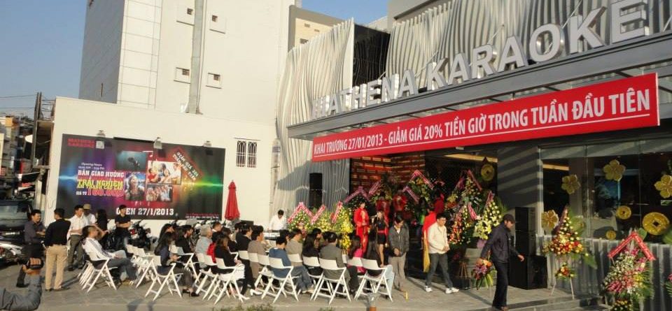 Công trình thi công phòng karaoke Athena Đà Lạt