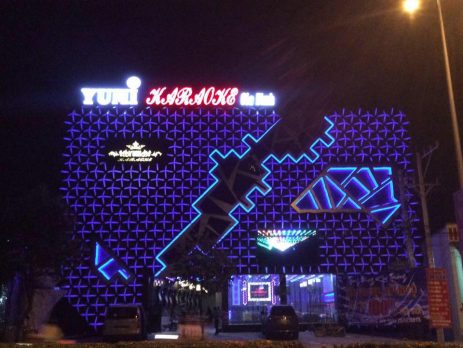Công trình thi công phòng karaoke Yumi Bình Dương