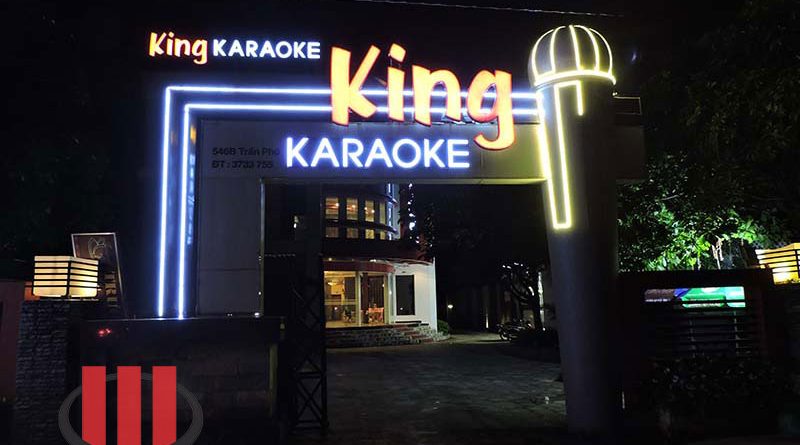Công trình thi công phòng karaoke King Bảo Lộc