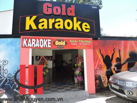 Công trình thi công phòng karaoke Gold Bảo Lộc