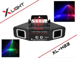 Đèn laser 2 mắt 2 cửa cho karaoke XLIGHT XL-H22 - Hình ảnh 4