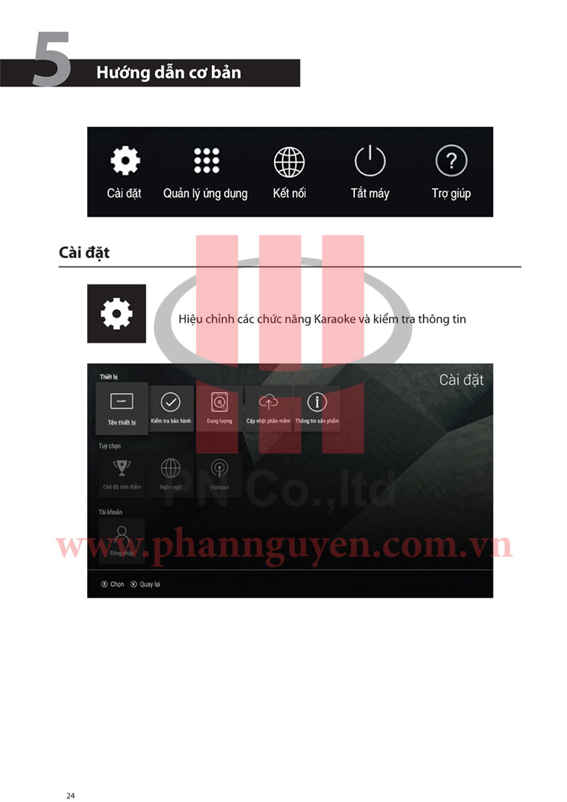 Hướng dẫn sử dụng đầu karaoke HANET PlayX ONE