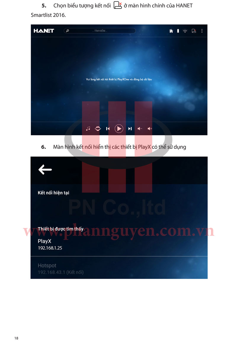 Hướng dẫn sử dụng Tablet Hanet Smartlist