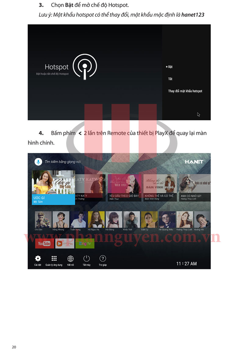 Hướng dẫn sử dụng Tablet Hanet Smartlist