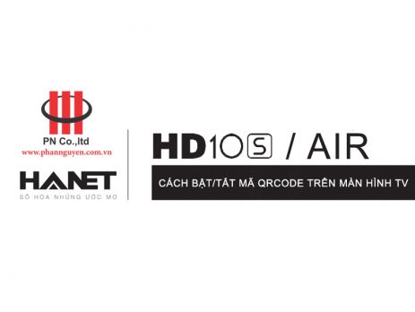 Cách bật tắt mã QRCode trên màn hình tiviCách bật tắt mã QRCode trên màn hình tivi