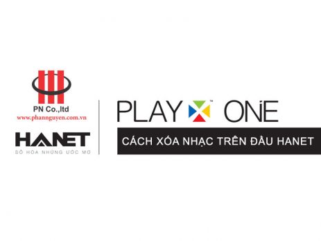 Cách xóa nhạc trên đầu Hanet PlayX One/Pro
