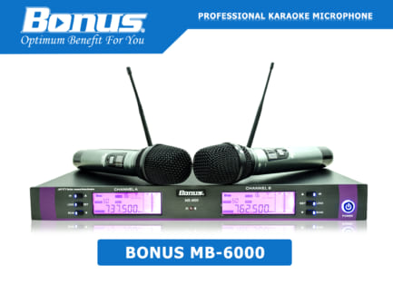 micro karaoke không dây Bonus MB-6000 micro karaoke không dây Bonus MB-6000
