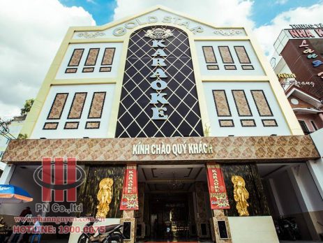 Thi công âm thanh karaoke chuyên nghiệp tại GOLD STAR Gò Vấp.