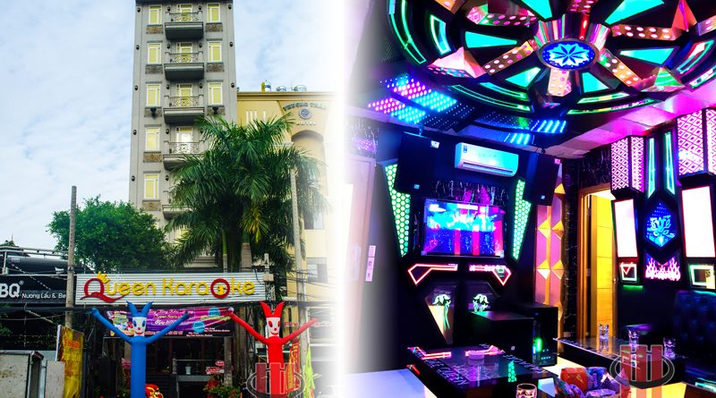 Thi công âm thanh chuyên nghiệp tại Karaoke QUEEN Cần Thơ