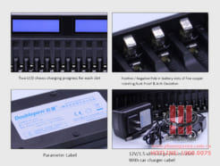 Bộ sạc pin thông minh 16 viên DoublePow DP-K106