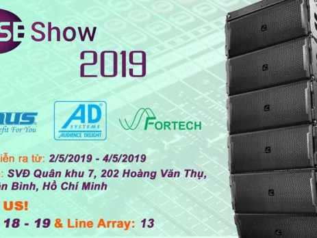Phan Nguyễn Audio tham dự triễn lãm thiết bị âm thanh chuyên nghiệp PLASE SHOW 2019