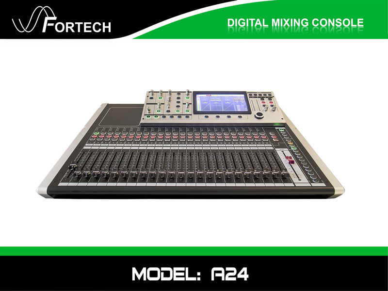 Digital Mixer - Bàn trộn kỹ thuật số Fortech A24