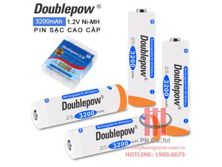 Pin sạc dung lượng cao DoublePow DP-3200mAh
