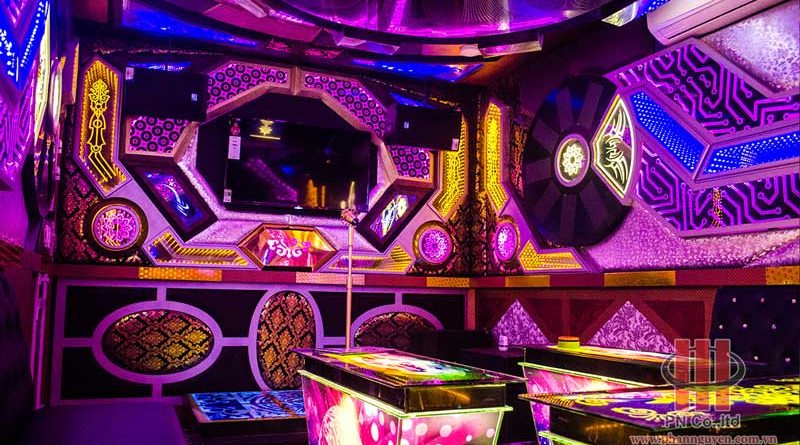 Công trình thi công âm thanh - nội thất karaoke The Voice Tây Ninh