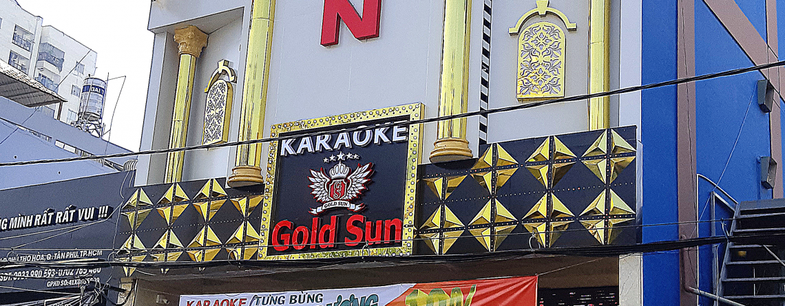 Công trình thi công âm thanh karaoke chuyên nghiệp tại GOLD SUN
