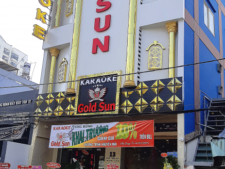 Công trình thi công âm thanh karaoke chuyên nghiệp tại GOLD SUN