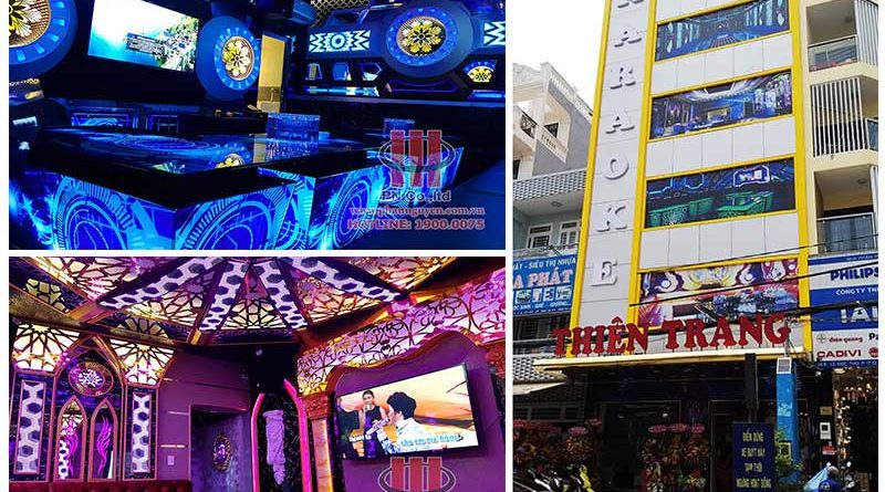 Công trình thi công hệ thống âm thanh karaoke chuyên nghiệp tại Karaoke Thiên Trang - Gò Vấp