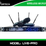 Micro karaoke không dây cao cấp Fortech Live-Pro