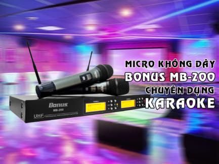 MIcro không dây Bonus MB-200