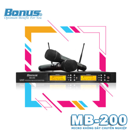 MIcro không dây Bonus MB-200
