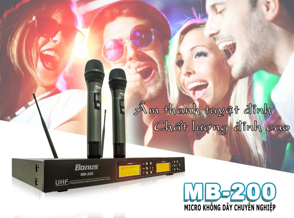 MIcro không dây Bonus MB-200