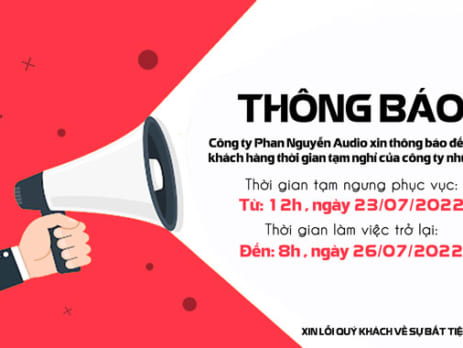 Thông báo tam nghỉ