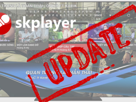 Hướng dẫn cập nhật phần mềm SK Player