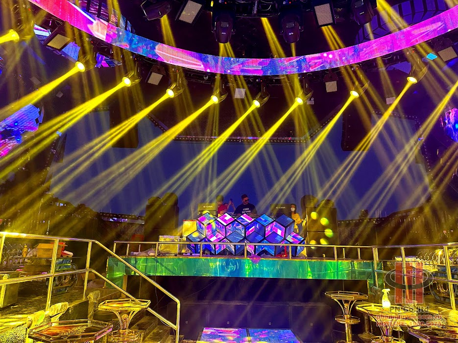 Dự án thi công âm thanh - ánh sáng - nội thất New Dahila Club