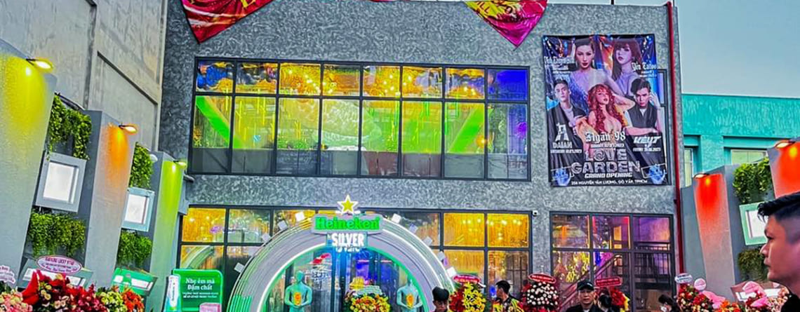 LOVE GARDEN BEER - Thi công hệ thống âm thanh đẳng cấp.