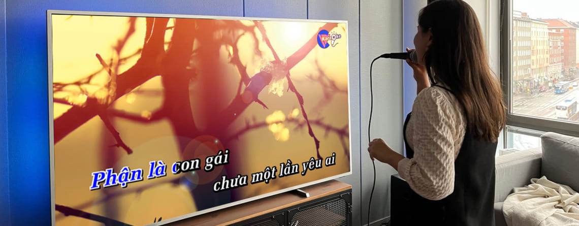 Hát karaoke trên Smart TV