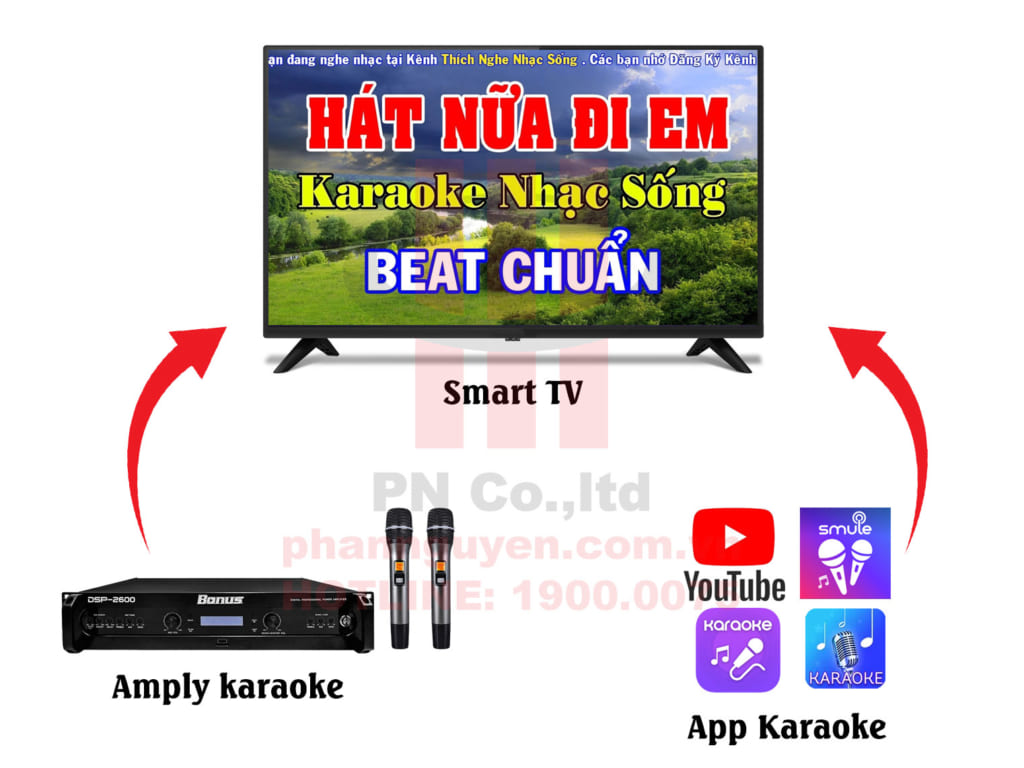 Hát karaoke trên Smart TV