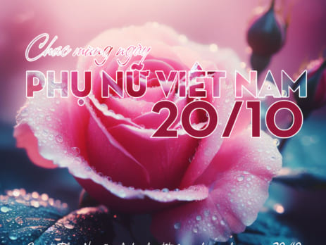 Chúc mừng ngày Phụ nữ Việt Nam 20/10