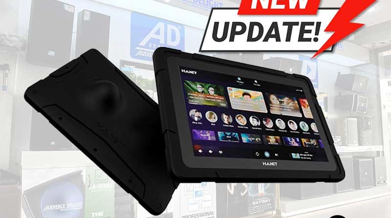 Thông báo cập nhật phần mêm tablet Hanet Smartlist 2