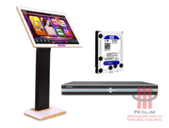 Bộ đầu karaoke OKARA M20 HDD 4TB Màn chân đứng 21"