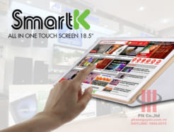 Đầu karaoke online SmartK ALL IN ONE cảm ứng điện dung 18,5"
