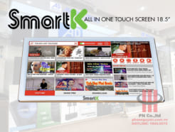 Đầu karaoke online SmartK ALL IN ONE cảm ứng điện dung 18,5"