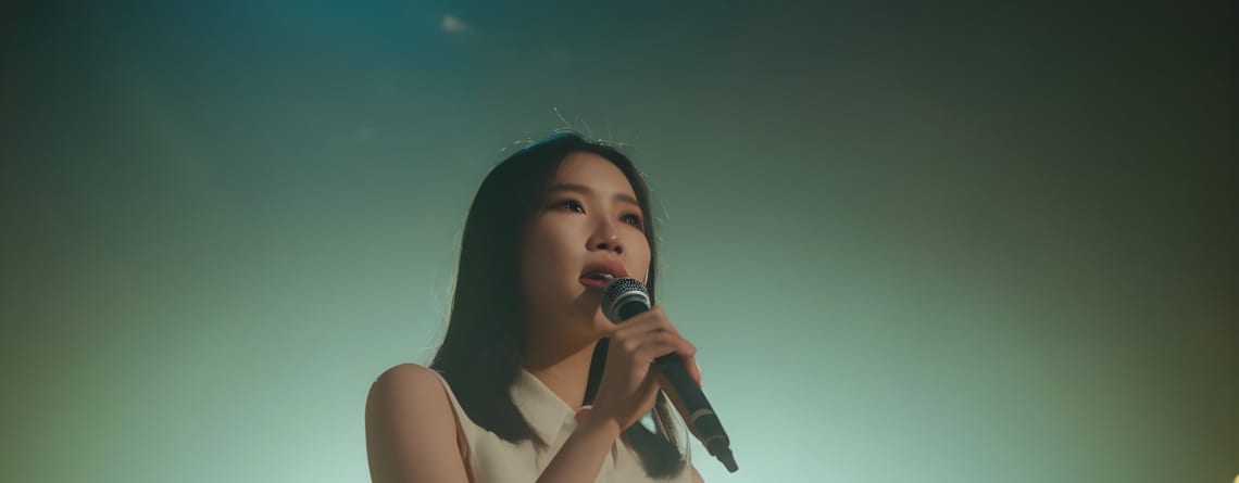 hát karaoke với micro không dây