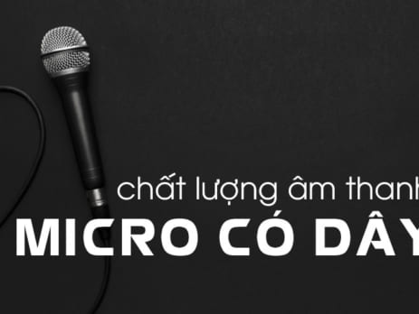Tiêu chí đánh giá chất lượng âm thanh của micro có dây
