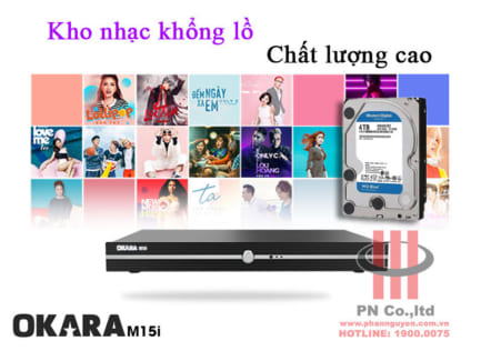 Đầu karaoke OKARA M15i 4TB new 2024