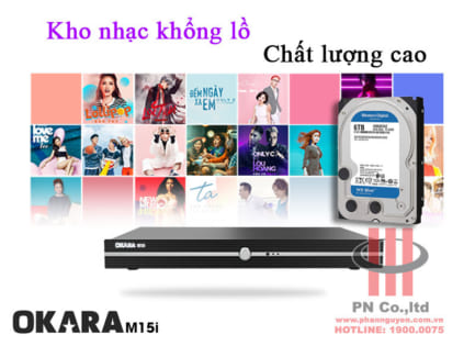 Đầu karaoke OKARA M15i 4TB new 2024