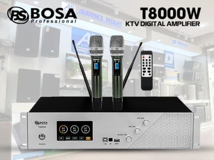 Amply karaoke liền vang số BOSA T8000W - 4 channel