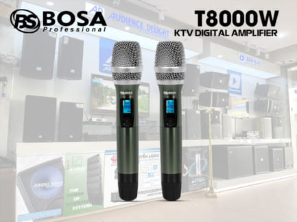 Amply karaoke liền vang số BOSA T8000W - 4 channel
